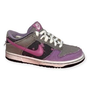 Women’s Nike Dunk Low Denim Distressed Size 6.5
